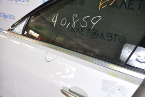 Door-glass molding, central front left, Cadillac CTS 14-19, chrome
