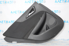 Door trim card rear left Chevrolet Malibu 16-25 rag black