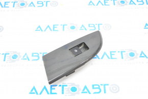 Rear left window lift control for Chevrolet Volt 11-15 with trim, graphite