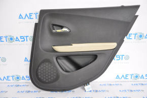 Door trim panel, rear right, Chevrolet Volt 11-15, black, armrest, beige
