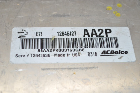 ECU block engine computer Chevrolet Volt 11-15