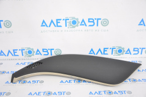 Dashboard cover left Chevrolet Volt 11-15 black with gold insert