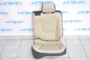Rear row of seats 2 row right Chevrolet Volt 11-15 leather beige