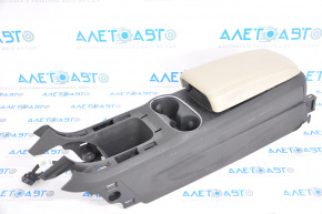 Chevrolet Volt 11-15 center console armrest beige leather