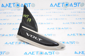 Right fender emblem molding for Chevrolet Volt 11-15