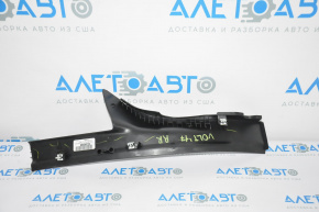Chevrolet Volt 16 rear right door sill plate - black