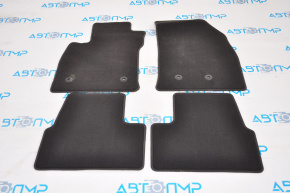 Set of floor mats for Chevrolet Volt 16-piece, black cloth