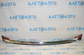 Trunk lid molding Chrysler 200 4d 11-14 chrome with reflectors