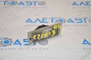 Trunk lid number plate light left Chrysler 200 4d 11-14