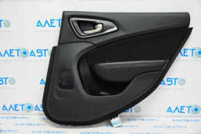 Door trim card rear right Chrysler 200 15-17 black