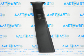 Upper left center pillar trim Chrysler 200 15-17 black