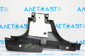 Chrysler 200 15-17 black lower right center pillar trim