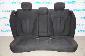Rear row of seats 2 row Chrysler 200 15-17 rag black, dirty