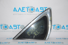 Rear left window, blind glass, Chrysler 200 15-17, chrome