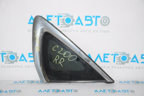 Fixed glass rear right window Chrysler 200 15-17 chrome