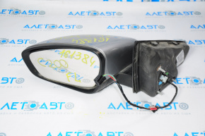 Left side mirror assembly Chrysler 200 15-16 3 pins, silver