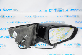 Side mirror right assembly Chrysler 200 15-17 5 pins, black