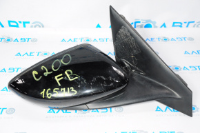 Side mirror right assembly Chrysler 200 15-17 5 pins, black