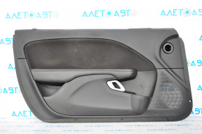 Door trim card front left Dodge Challenger 15-23 rest black with black insert cloth, armrest leather