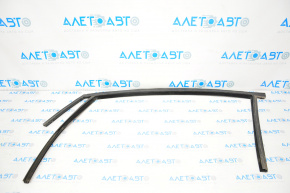 Upper front left door molding for Ford C-max MK2 13-18 with glass seal