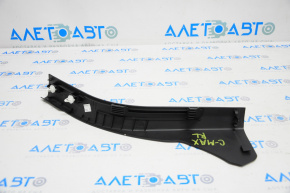 Ford C-max MK2 13-18 black rear left door sill plate