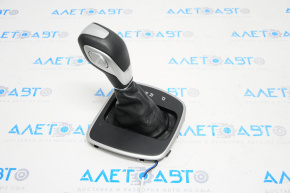 Ford C-max MK2 13-14 gear knob with shifter cover, black leather