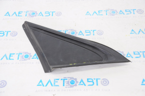 Triangle molding front right fender Ford Edge 15-24 structure with molding black matte