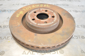 Front left brake disc Ford Edge 15-21