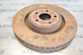 Front right brake disc Ford Edge 15-21