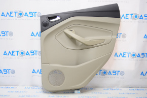 Rear right door panel for Ford Escape MK3 13-19 pre-restoration gray
