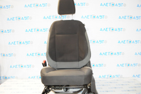 Ford Escape MK3 13-15 driver's seat without airbag, black and gray cloth