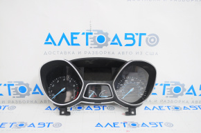 Ford Escape MK3 2013-2014 instrument cluster with a large screen