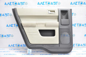 Door trim card rear left Ford Flex 09-12 pre-rest, beige