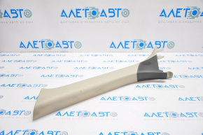 Front pillar trim upper left Ford Flex 09-12 beige with black grille
