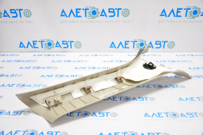 Front pillar trim upper left Ford Flex 09-12 beige with black grille