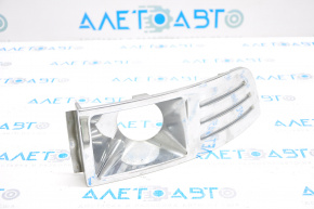 Left fog light frame Ford Flex 09-12 prerest chrome, broken guides