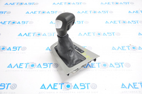 Automatic transmission knob with shifter cover for Ford Focus mk3 11-18 pre-restoration, gray