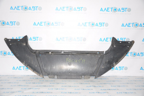 Front bumper guard for Ford Focus mk3 11-18 pre-restored
