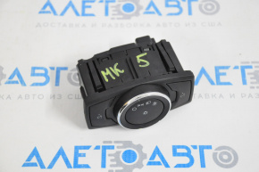 Ford Fusion mk5 13-20 headlight control without fog lights, with automatic headlights