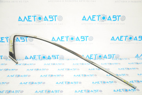 Upper rear right door molding for a 1993 Honda Accord