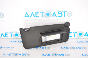 Right visor for Honda Accord 18-22, black, without hook