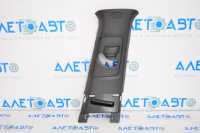 Honda Accord 18-22 black center pillar trim, upper belt, right