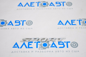 Emblem inscription SPORT trunk lid Honda Accord 18-22