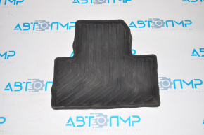 Carpet interior rear left Honda Civic X FC 16-16 4d black rubber