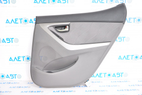 Door trim card rear right Hyundai Elantra UD 11-13 prerest gray, rubbed