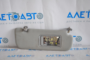 Right visor Hyundai Elantra UD 11-13 gray