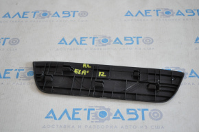 Door sill trim rear left outer Hyundai Elantra UD 11-16 black