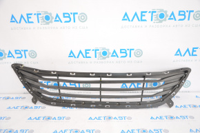 Lower grille of front bumper in assembly Hyundai Elantra UD 11-13 prerest without chrome, cracks