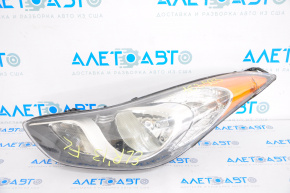 Headlight front left bare Hyundai Elantra UD 11-13 pre-rest for spare parts
