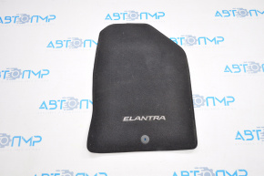 Carpet interior front right Hyundai Elantra AD 17-18 cloth black